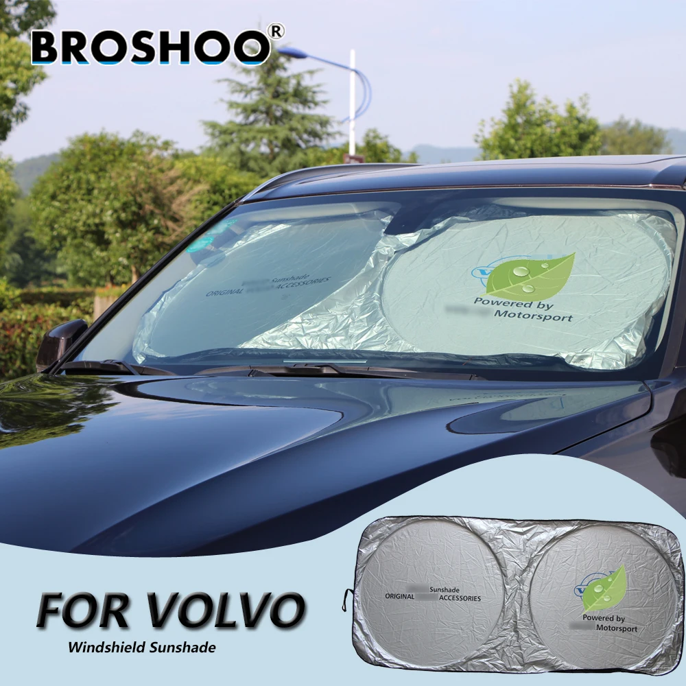 BROSHOO Car Windscreen Sunshade Front Window Sun Shade Windshield Visor