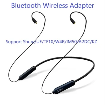 

PIZEN Bluetooth Wireless adapter 0.78 0.75MM 2PIN MMCX Cable with microphone For Shure/Westone/JVC/FiiO UE TF10 W4R TRN tfz