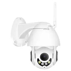 Hamrolte Wifi камера скорость купольная камера 1080 P 5X зум Автофокус двойной свет IP66 водостойкая наружная мини PTZ камера CamHi доступ