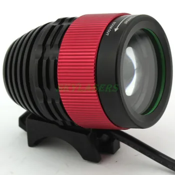 

Zoomable XM-L T6 LED Bike Light Bicycle Front Lamp Headlight Headlamp for Hunting 8.4V Battery Pack, Free Shipping