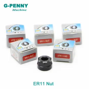 

5pcs ER11 -A collet nut for cnc engraving spindle motor / ER11 collet chuck CNC spindle nut Clamping