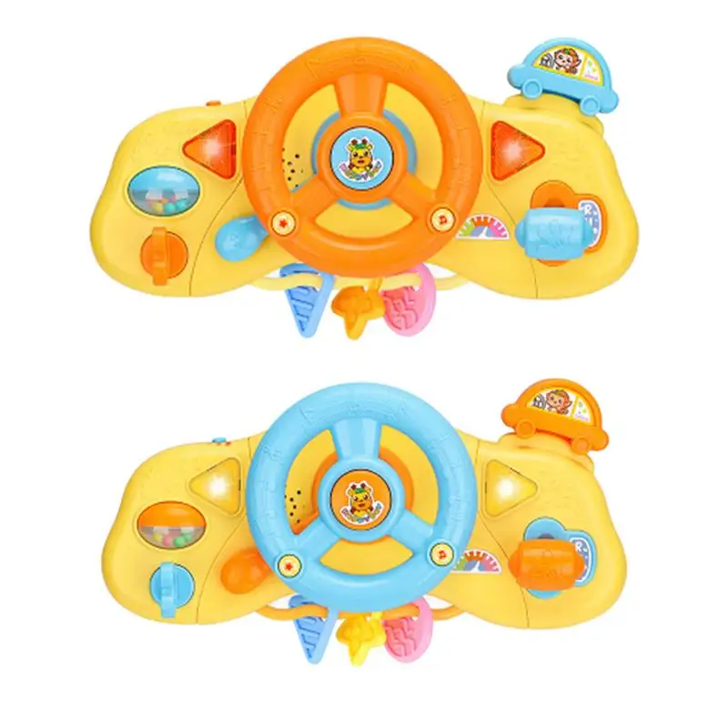 

Children's Educational Toys For Children Multi-function Simulation Steering Wheel Toy LED Sound And Light Baby Toys 0-24 Months