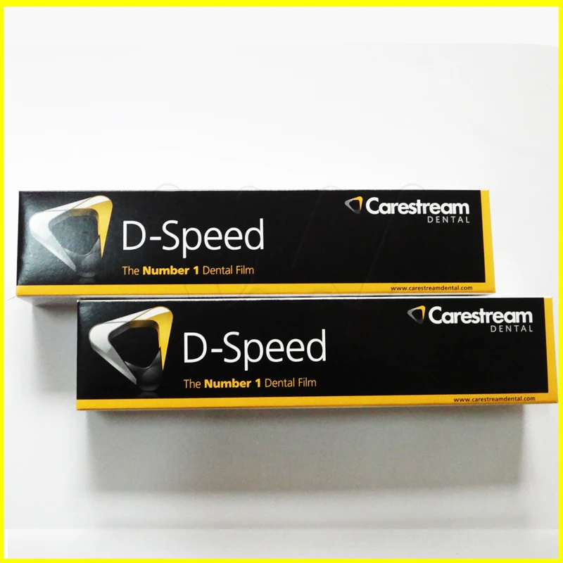 1 коробка стоматологическая Kodak Интраоральная D-speed 100 рентгеновские пленки Carestream DF-58 для взрослых Размер 2