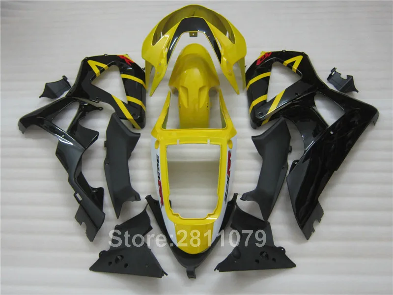 Пластмассы инжекционного метода литья обтекателя комплект для Honda CBR929RR 00 01 желто-черные обтекатели комплект CBR929RR 2000 2001 PA04