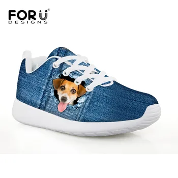 

Funny Animals Children Shoes 2018 Spring Autumn Sport Lace-up Sneakers Kids Running Soft Botton Shoe Christmas Breathable Mesh