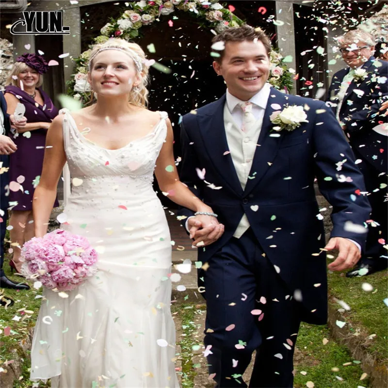 Hot Wholesale 100pcslot Atificial Petals Flowers Wedding Decorations Wedding Rose Petals Flower 7DYQ005  (3)