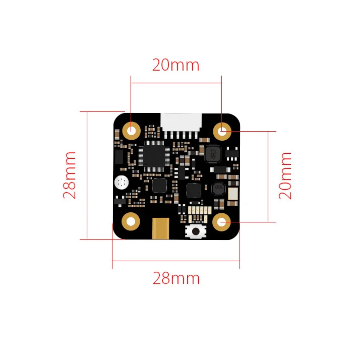 SpeedyBee Speedy пчелы TX500 SPEEDYBEE 5 8G 48CH 20/200/500 mW Встроенный микрофон видео передатчик с MMCX