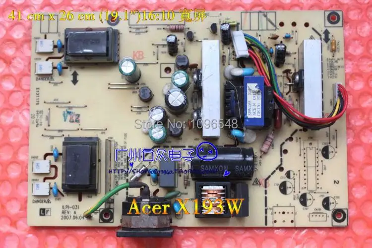 

Free Shipping>Original 100% Tested Working X193W Power Board ILPI-031 490781400200R Inverter Board
