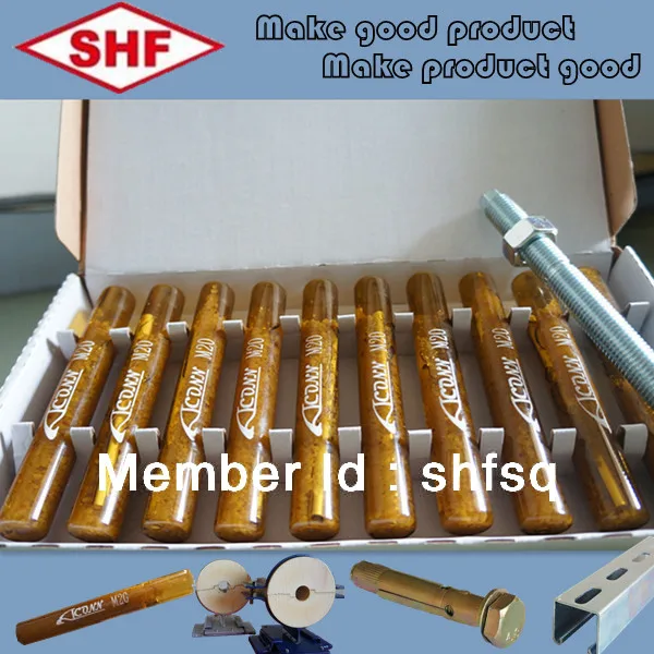 Chemical anchor Direct Manufacturer Reasonable Price M10*130in Anchors