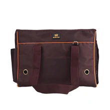 Высококачественная прочная сумка-переноска для домашних животных, дорожная сумка для маленьких собак/кошек, Повседневная дизайнерская сумка на плечо для щенков из Оксфорда черного цвета, размеры s, m, l