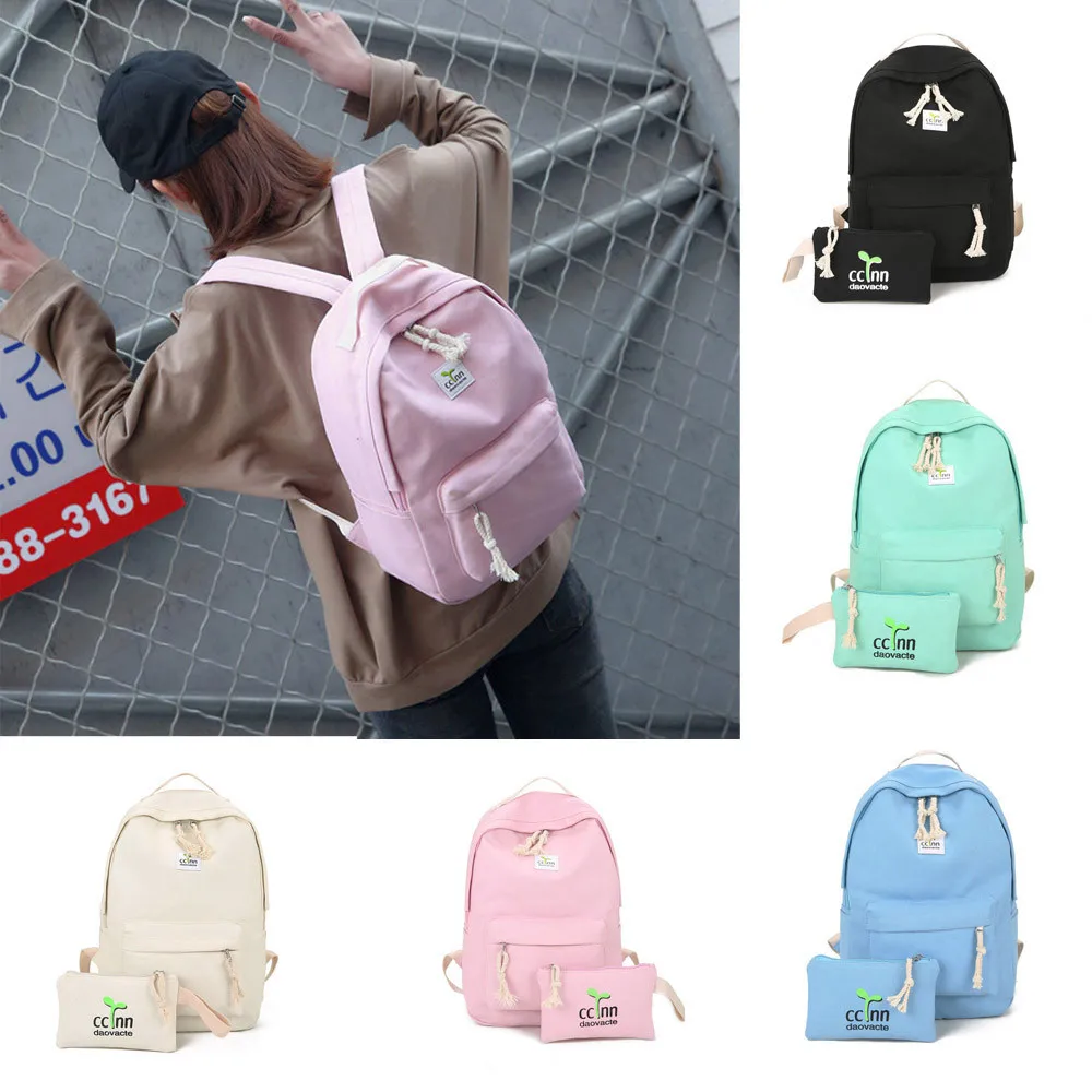 

Xiniu Boys Girls Rucksack Shoulder Bookbags School Bag Satchel Travel Canvas Backpack