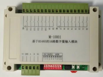 

M-1001 16-channel Digital Input Module Based on RS485 (PNP Source Type)