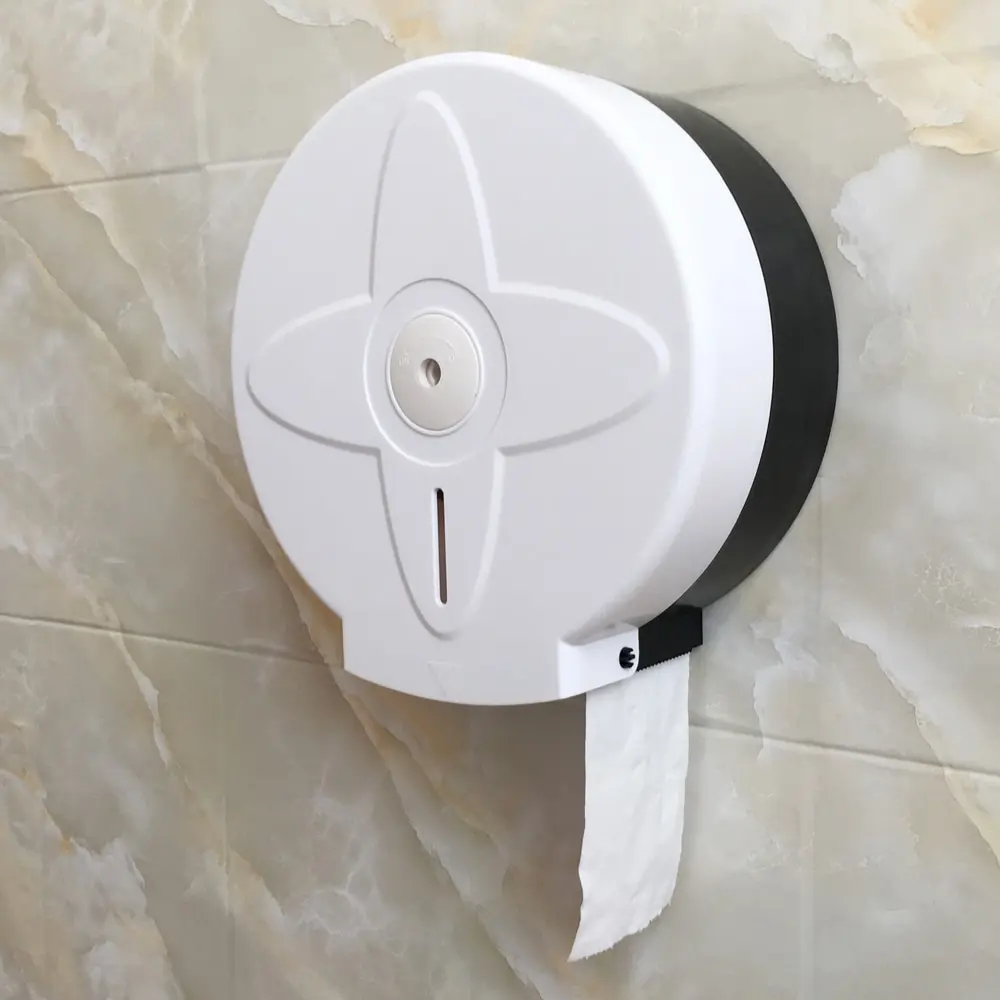 

Toilet Roll Paper Holder Pure Color Toilet Tissue Holder Waterproof Roll Paper Bracket for Toilet Kitchen Bathroom Paper Storage