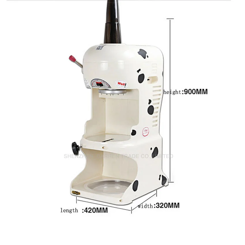1 шт. Автоматическая Снежная ледяная бритва блок станок для бритья легко управляемая дробилка льда