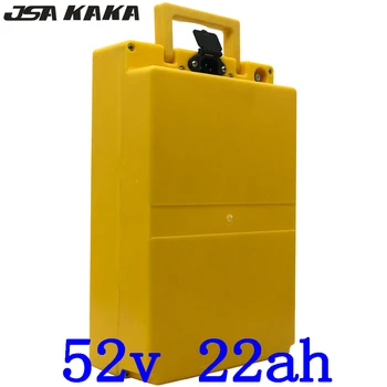 شراء51.8 V 1000 W ليثيوم أيون حزمة بطارية سكوتر 52 V 22AH Ebike بطارية ليثيوم 52 V 22AH دراجة كهربائية بطارية مع 58.8 V 5A شاحن