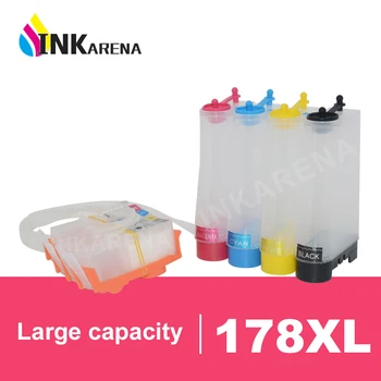 

INKARENA 4 Color For HP178 Ciss Ink System For HP 178 XL 3070A 3520 4620 5510 5520 5521 B209A B210A B210B Printer With ARC Chip