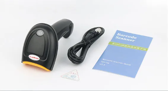 ScanHome USB лазерный сканер штрих-кода поддержка сканирования одномерного кода двумерный код экрана телефон сканирование супермаркет, Розничная