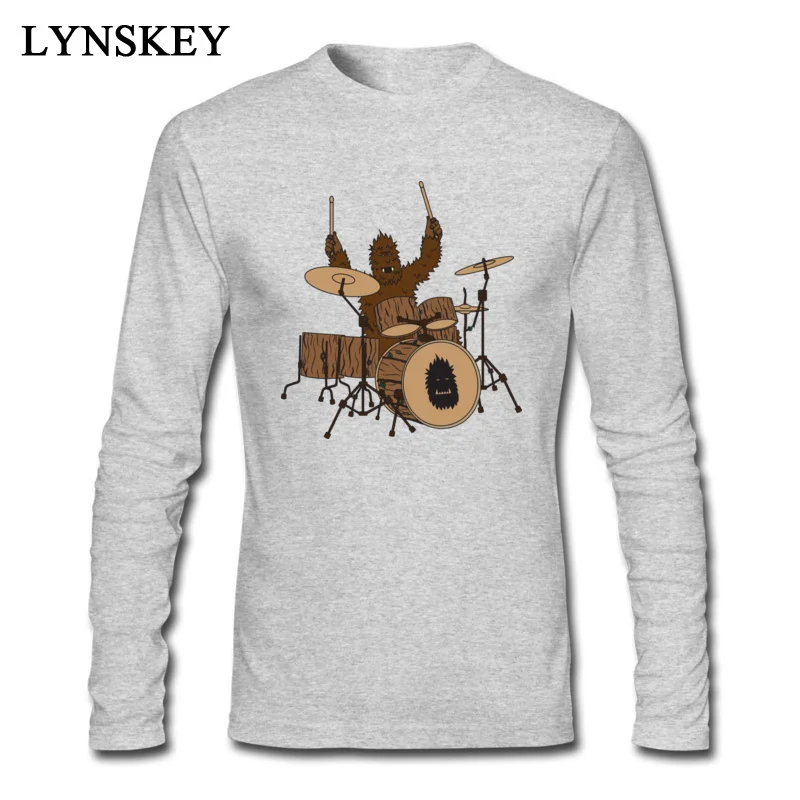 Drumming Sasquatch_grey