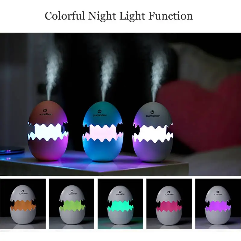 

Newest USB Ultrasonic Humidifier with Night Light LED Lamp Mini Air Humidifiers Air Freshener Aromatherapy Diffuser Mist Maker
