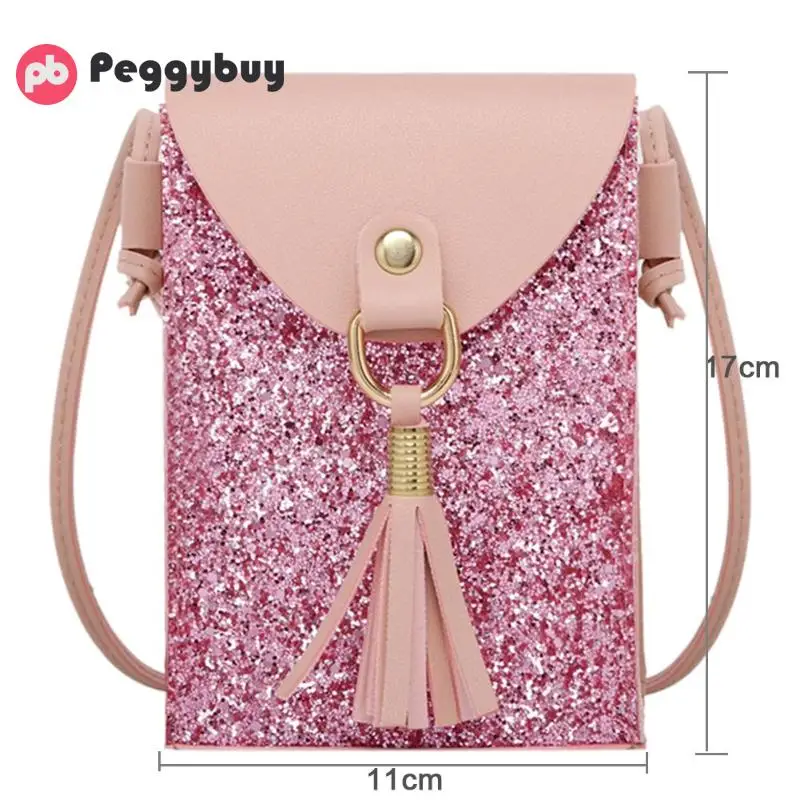 glitter shoulder bag