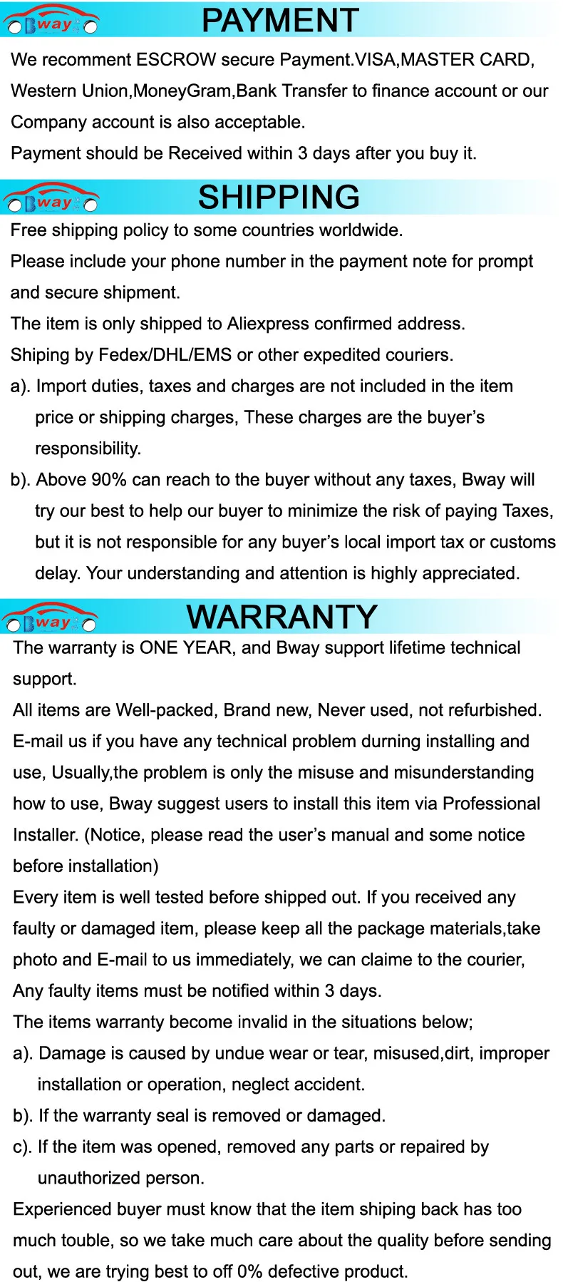 PAYMENT with logo