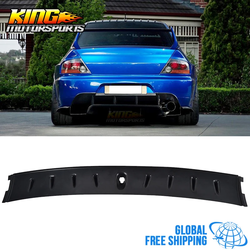 

For 03-08 Mitsubishi Lancer EVO 8 9 ABS Shark Fin Roof Vane Spoiler Wing Global Free Shipping Worldwide