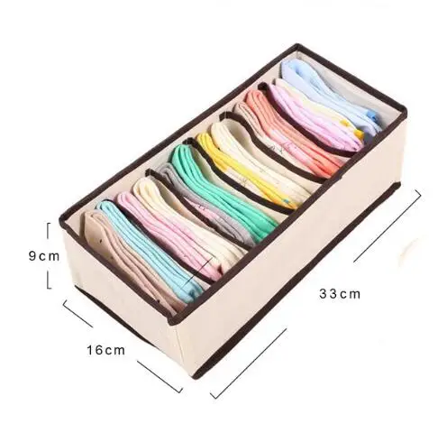 Многоразмерный органайзер для нижнего белья, бюстгальтеров, ящиков для хранения нижнего белья, шарфов, носков, бюстгальтеров, ящиков для домашнего хранения, Органайзер