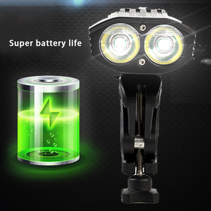 Flash Deal MTB 500 LM USB Bike Light 2x LED Lamp Bicycle Lights With Rechargeable Battery Cycling Front Light +Handlebar Mount 3 Flash Deal MTB 500 LM USB Bike Light 2x LED Lamp Bicycle Lights With Rechargeable Battery Cycling Front Light +Handlebar Mount 3