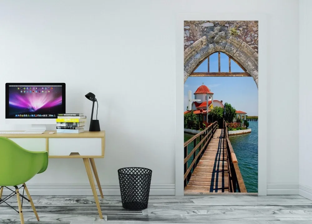 door-stickers-office-teenager-s-room-virtual-category-greek-traditional-small-chapel