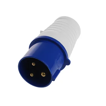 

Weatherproof Sockets 32 Amp 3 Pin Plug 220 - 250 Volt 2P+E Weatherproof IP44 32A Generator Heavy Duty