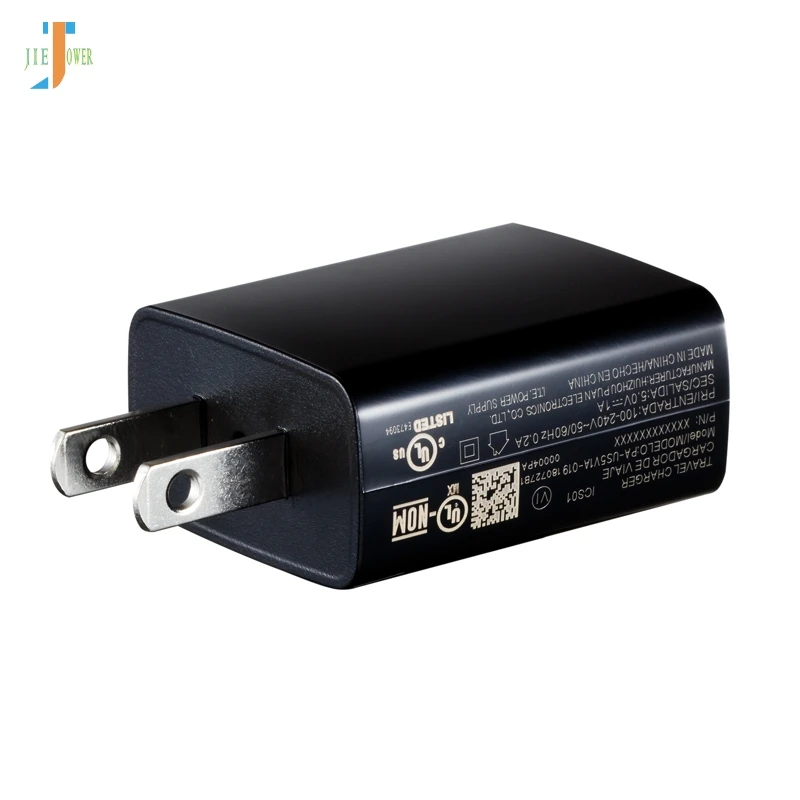 50PCS AH UL FCC US Wall Charger 5V 1A Universal Mobile Phone Charger Smartphone Travel Charging Power Adapter For iPhone 8 7 6 X