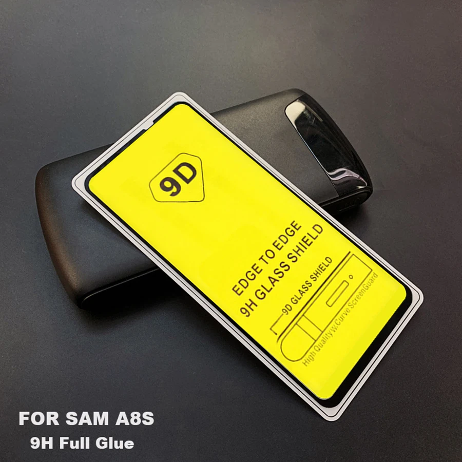 9D полное покрытие закаленное Стекло для SAMSUNG Galaxy A50 A30 A10 A70 A90 M10 M20 M30 A8S полностью