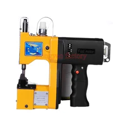 GK9-015 Мини Высокая Эффективность Легкий портативный Электрический швейный прибор, сварочная машина тип пистолет мешок герметизация пневматический упаковщик, автоматическая упаковка в пластик