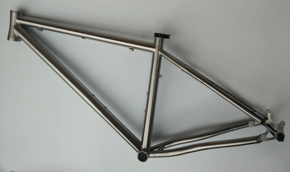 Top Hot selling  Disc brakes  Titanium  frame  Kalosse  27.5*17 inch  frame  Titanium   MTB frame  Mountain bike 27.5er 2