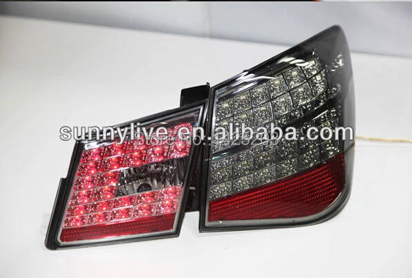 2009 2011 год для Chevrolet Cruze светодиодные задние свет фонаря красные черные Benz стиле|light