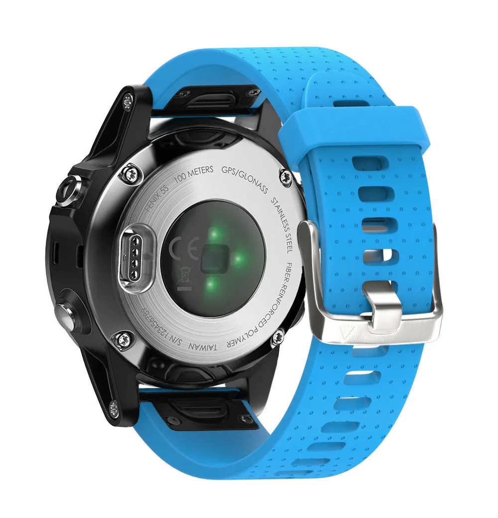 CARPRIE Замена Silicagel Смарт часы Quick Release ремешок в комплекте ремешок для Garmin Fenix 5s gps Смарт часы SE14a - Цвет: C