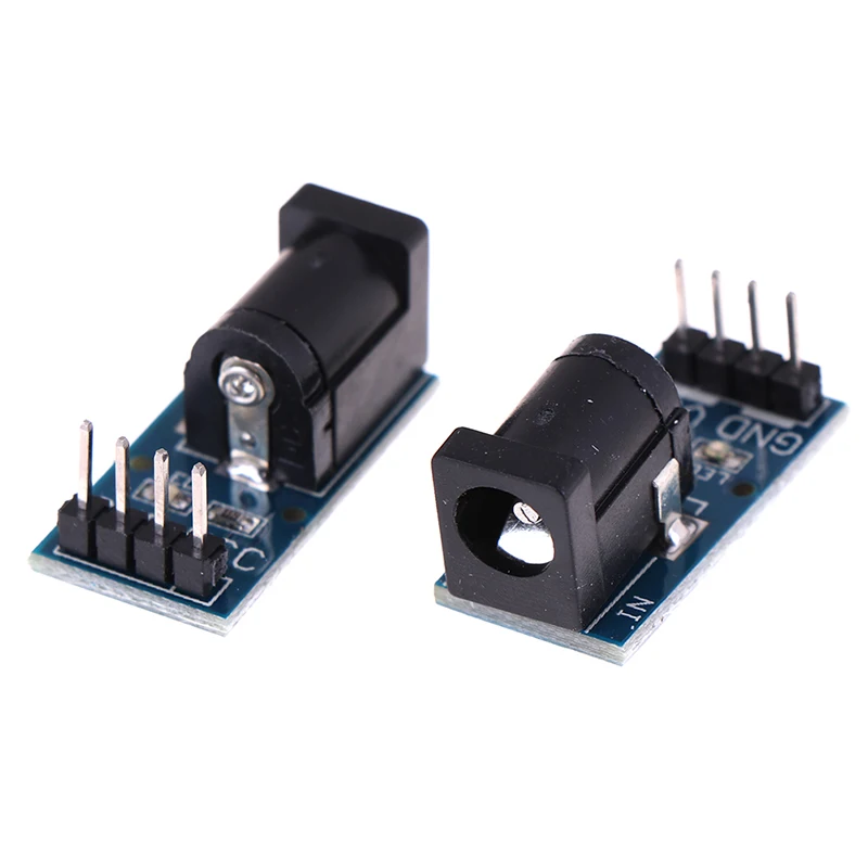

5Pcs/lot DC Jack Socket Plug Power Supply Module DC Power Adapter Plate Board Connector For Arduino