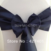 Горячие Продажи Темно-Синий Тафта Председатель Sash Для Свадебное Event& Украшение Партии