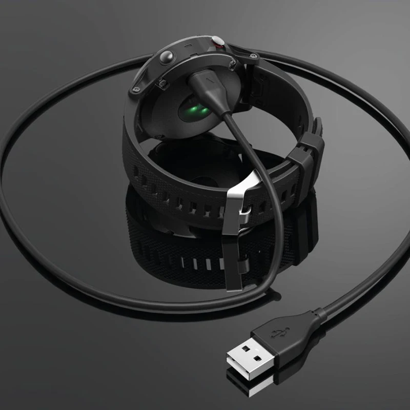Запасные части для Garmin Fenix 5 5S 5X Plus Vivoactive3 Vivoactive 3 USB зарядное устройство Forerunner 935 крепление для часов зарядный кабель