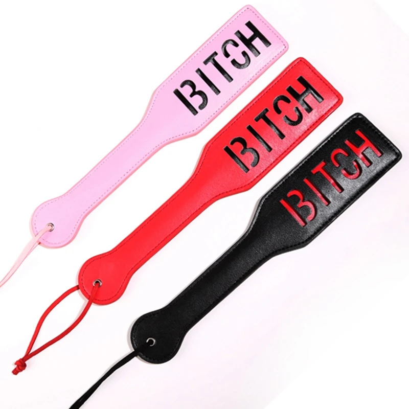 Fetish Leather Spanking Paddle Flirt Clap Slap Pat On Ass Male Female Sex Toys For Women Men