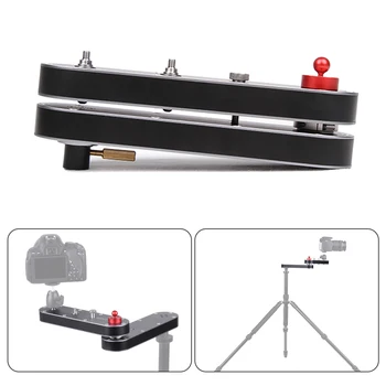

New Portable DSLR Video Camera Slider Panning and Linear Motion 4x Range Travel Dolly Slider for SLR Camera Camcorder Video Film