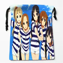 New Don't Say Lazy printed storage bag 27x35cm Satin drawstring bags Compression Type Bags Customize your image gifts