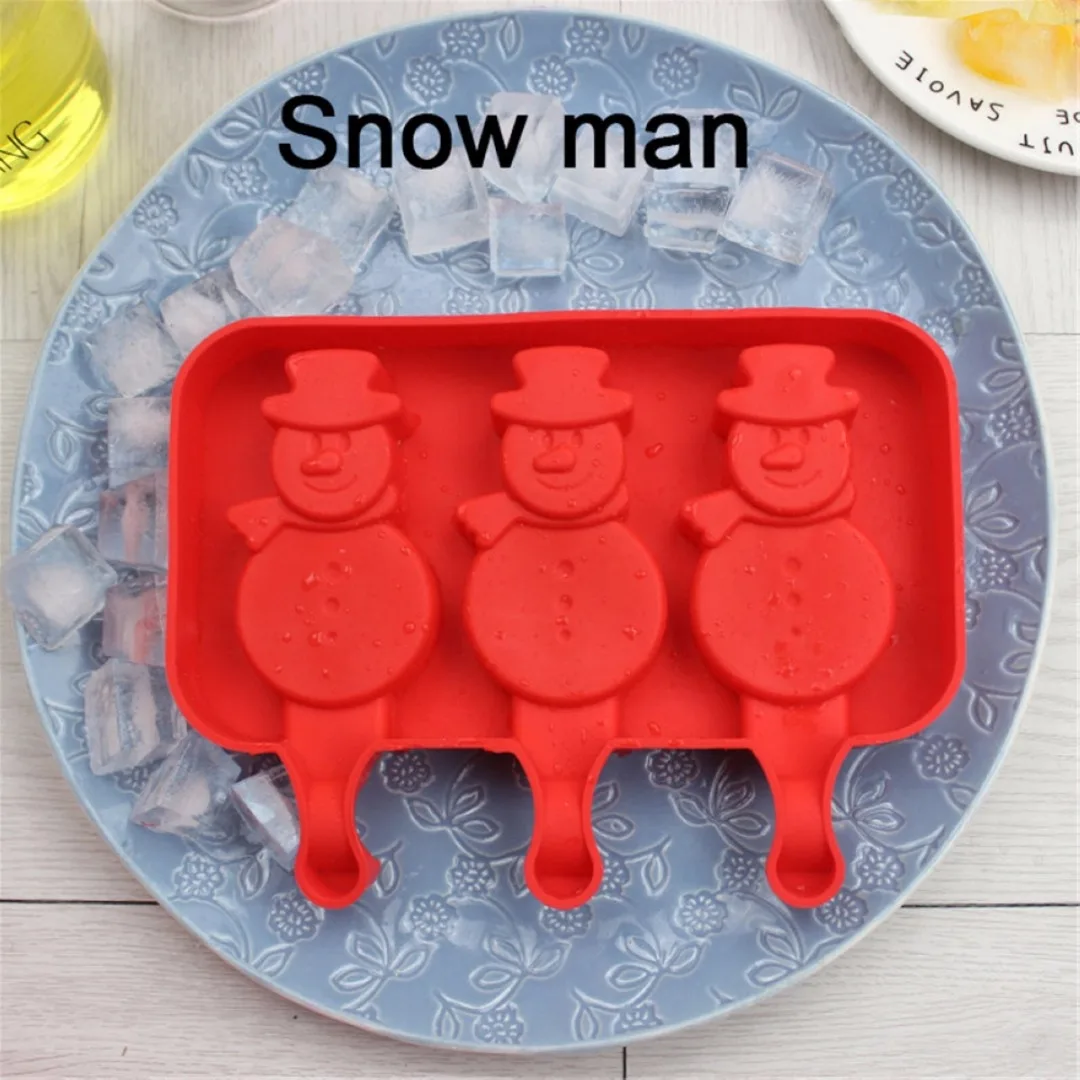 JX-LCLYL Ice Cream Mould Frozen Pan Ice Pop Mold Tray  W/ 20Pcs Sticks & Silicone Cover