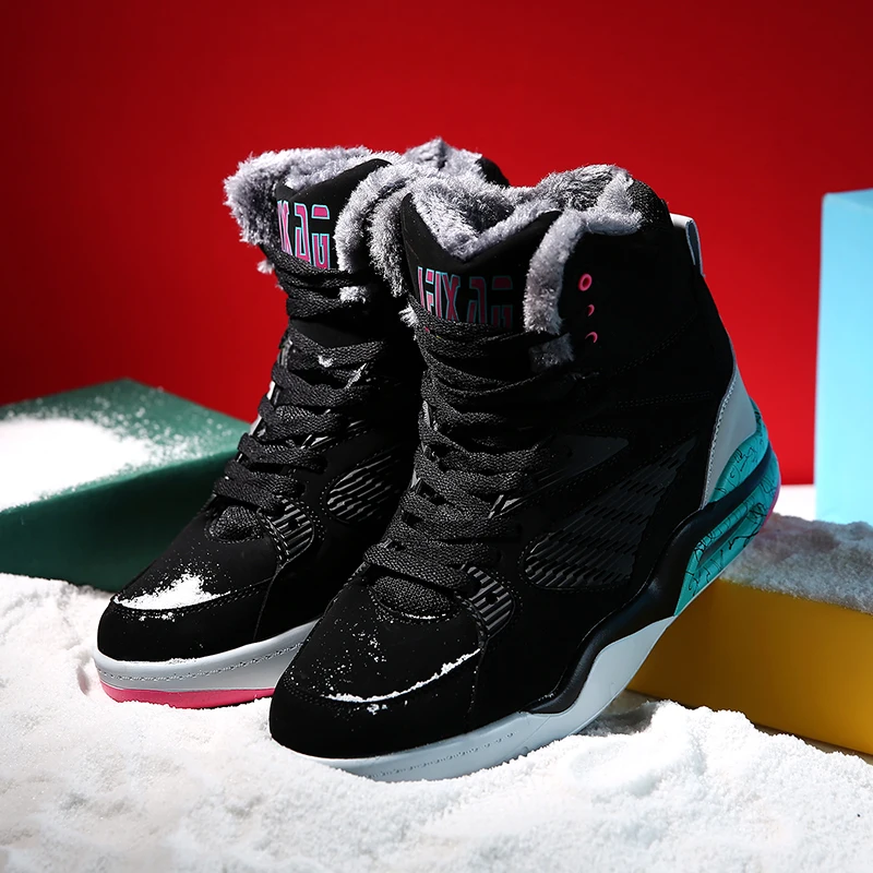 Zapatos de baloncesto de los hombres zapatillas de deporte Lebron James Zapatos altos de encaje zapatos de tobillo cojín de aire a prueba de golpes a prueba cesta homme baloncesto