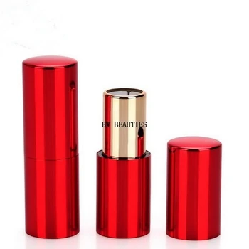 

500Pcs/Lot Empty Lip Balm Tubes Container Lipstick Fashion Cool Lip Tubes Lipstick Tube Frosted Red Color DIY Good Quality