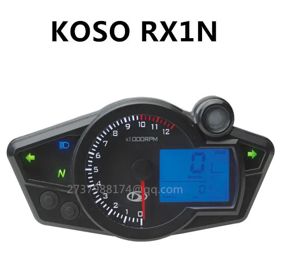 

KOSO similar RX1N speedometer 17, 18, 21 inches wheel size applicable speedometer tachometer
