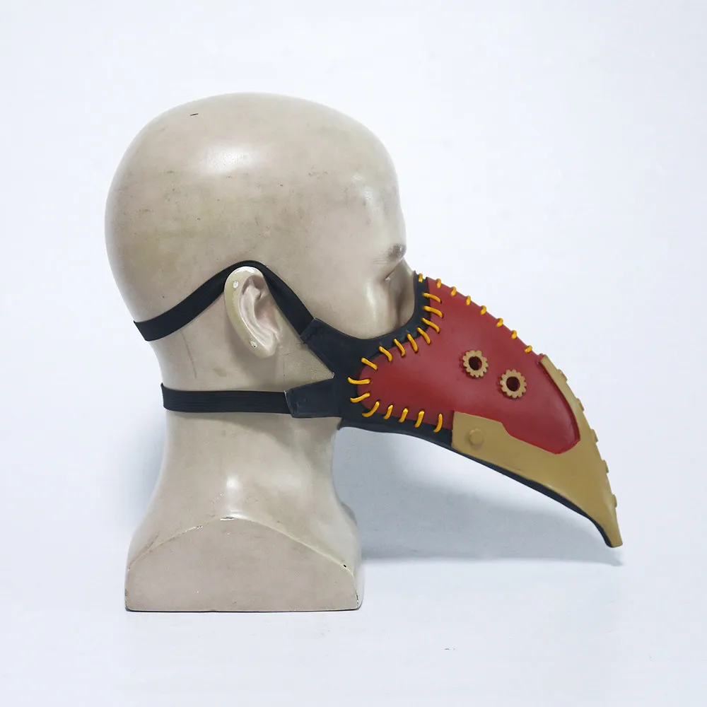 Новая маска для Маскарадного ремонта My Hero Academy cosplay Crow рот чума доктор стимпанк птицы клюв косплей маски для Хэллоуина костюм реквизит