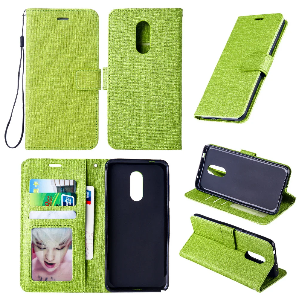 

Luxury Brand Linen Leather Case For Xiaomi Redmi 5 5A Note 5 Pro Case Magnetic Wallet Flip Cover Matte Soft Silicon Coque Fundas