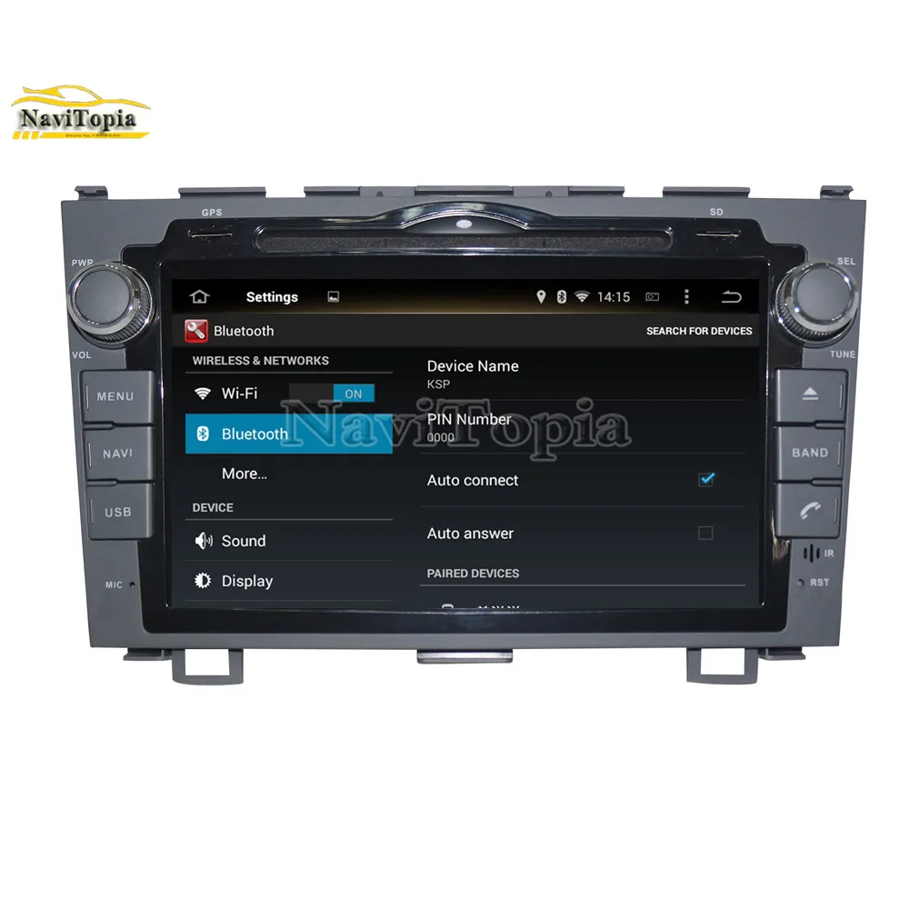 Clearance NAVITOPIA 4G RAM 64G ROM PX6 Six Core Android 9.0 Car DVD Multimedia Player GPS Navigation for Honda CRV 2006 2007 2008-2011 14