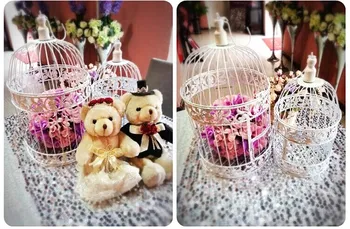

3 pcs iron birdcages S+M+L for wedding decoration
